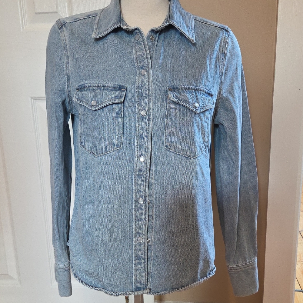 Light Blue Denim Shirt